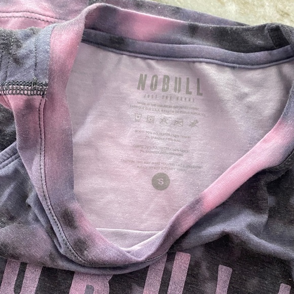 NOBULL Pink and Gray Tie-Dye Tank - Picture 2 of 2